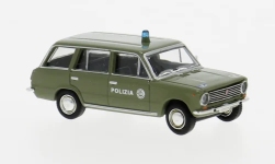 Brekina 22428 - H0 - Fiat 124 Familiare der Polizia